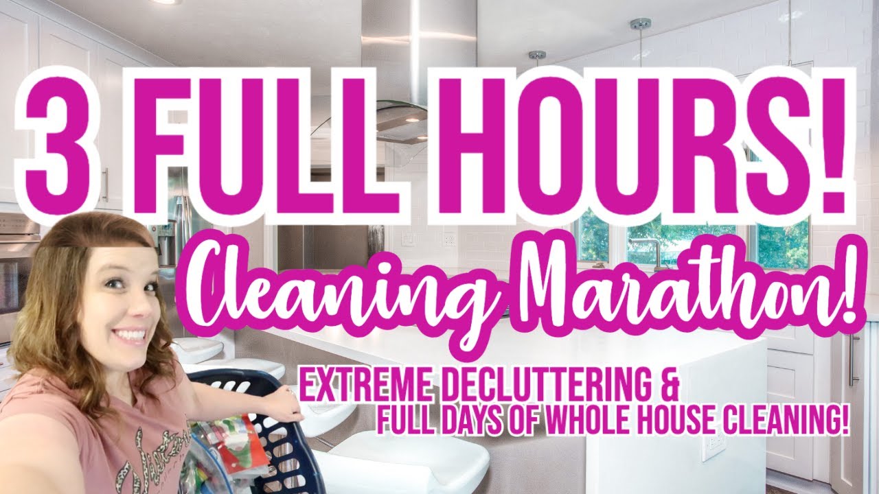 Ultimate Cleaning Marathon 3 Hours Extreme Declutter Full Days Of
