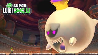 New Super Luigi U - King Boo Boss Battle