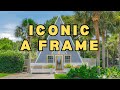 The Iconic A Frame on A Street in St Augustine Florida