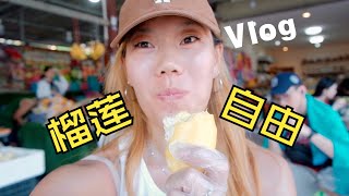 50元一个榴莲好爽！普吉岛放飞自我Vlog（挑水果版本）