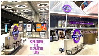 Exploring the Elizabeth Line | All Stations from Paddington to Abbey Wood