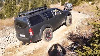 Nissan Pathfinder R51 +  Terrano OffRoad, Muntii Tibles