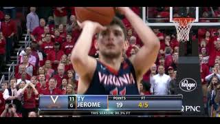 Virginia Scores 6 points in 5 Seconds For Greatest Comeback Ever!