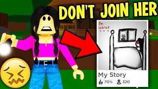 The CREEPIEST ROBLOX GAMES with DARK SECRETS on BROOKHAVEN