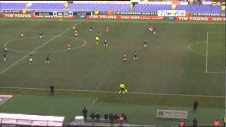 الهدف الثاني لروما مبارة روما وانتر ميلان الدوري الايطالي 2012