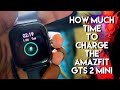 How long does it take to charge Amazfit GTS 2 Mini