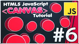 Create Canvas OBJECTS with LOOPS | HTML5 Canvas JavaScript Tutorial [#6]