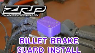 Zollinger Racing Products Billet Brake Guard Install ZRP