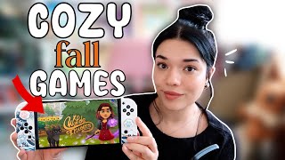 The BEST Cozy Games for Fall! Nintendo Switch and Steam 🍂