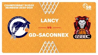 CSJC U17F : LANCY vs. GRAND-SACONNEX