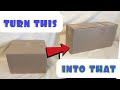 How To Turn A Square Box Into A Rectangle