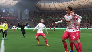 FIFA 22- SC Freiburg vs RB Leipzig - Gameplay- DFB Pokal - Finale
