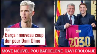 Problème pirèd pou Dani Olmo, Gavi prolonje, City vs Real Madrid, Mbappé eli meye jwè Liga a