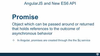 Lecture 24, Part 1: Asynchronous Behavior with Promises and $q - Single Page Web Applications with