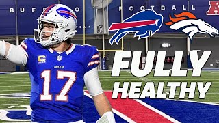 Buffalo Bills at FULL HEALTH vs Broncos?? | Practice and Injury Report update