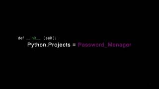 Python - Password Manager