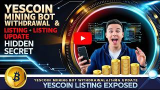 جديد سحب و ادراج عملة Yescoin | سر بوت Yescoin ينكشف أخيرا - ايردروب Yescoin