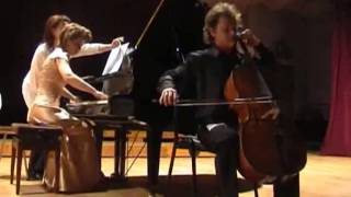 Kodaly Zoltan Sonata Op 4 for cello and piano Kozma Peter cello and Aved Eva piano