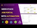 MERN Stack Project: Building Job Portal with React, Node, MongoDB, Express, Redux and Redux-Toolkit