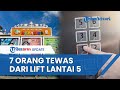 7 Tukang Bangunan Sekolah Tewas Jatuh dari Lift Lantai 5 di Lampung, Insiden Diduga Sengaja Ditutupi