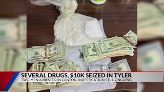 2 arrested after several drugs, $10k seized during search warrant in East Texas