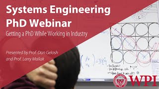Systems Engineering PhD Webinar