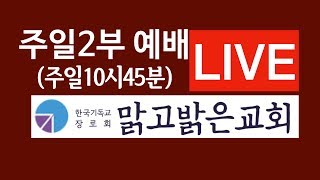 [맑고밝은교회]주일2부예배(20190804)(LIVE)(김영진 목사)