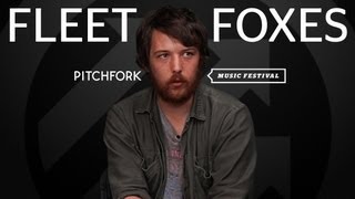 Fleet Foxes - Interview - Pitchfork Music Festival 2011
