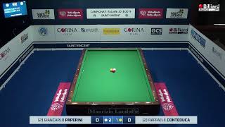 Conteduca Raffaele VS Paperini Giancarlo - Campionati Italiani 2018/2019