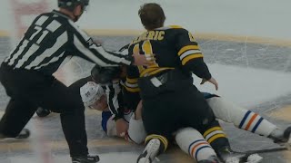 Trent Frederic 🥊 Challenges 🥊 Corey Perry After Hit