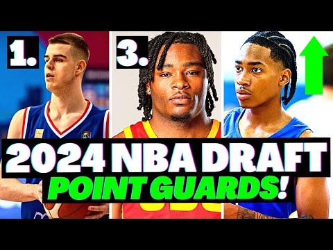 TOP 5 POINT GUARDS: 2024 NBA DRAFT!