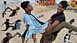Main Hoon Lucky The Racer Movie Fight |Race Gurram Movie fight spoof |Allu ArjunShruti Haasan//#104