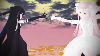 【MMD | Madoka Magica】 J'y Suis Jamais Allé 『Homura / Madoka』