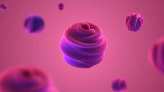 Motion Graphic - 3D Organic Sphere