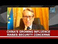 China's growing influence raises security concerns