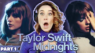 Vocal Coach’s FIRST TIME Listen to MIDNIGHTS | Taylor Swift Reaction (Part 1)