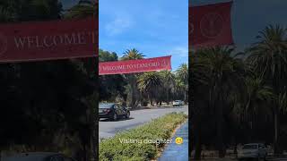 Stanford Univ スタンフォード大へ徒歩で行く :)