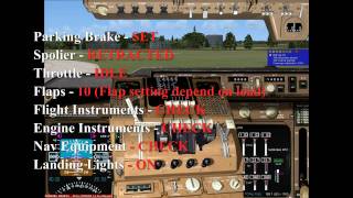 Flight Simulator X - FSX 747 Tutorial ILS \u0026 Full Procedures (HD) - Part 1