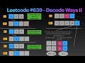Leetcode 639 (Decode Ways II) - Dynamic Programming (Bottom - Up)