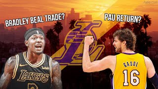 Lakers Rumors 2020: Bradley Beal Trade to Lakers? Pau Gasol Return to LA? Lakers Adding Free Agents?