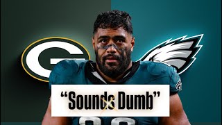 Eagles Jordan Mailata: “Sounds Dumb” but NOT Increasing Intensity in Playoffs vs Packers