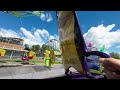 amazing flying machine at niagara amusement park u0026 splash world • on ride pov 4k 60fps