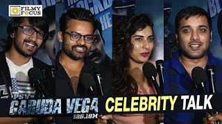 Celebrities @Garuda Vega Movie Special Screening || Rajasekhar, Pooja Kumar, Shraddha Das
