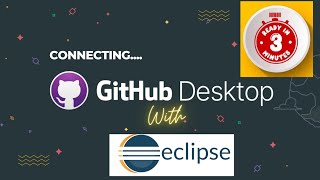 Connect Github desktop project with Eclipse IDE within 3 minutes. #git #github #eclipse