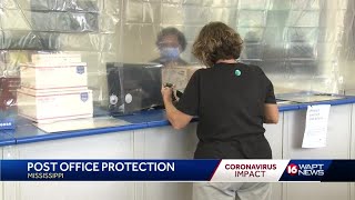 Post office protects against coronavirus