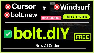 Bolt DIY + Deepseek V3 + Gemini 2.0 : This FREE AI Coder BEATS V0, Bolt \u0026 Cursor!