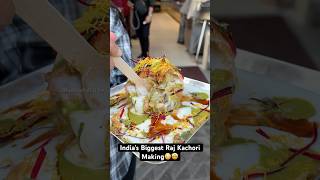 India’s Biggest Raj Kachori Making😳🤩|| Indian Street Food