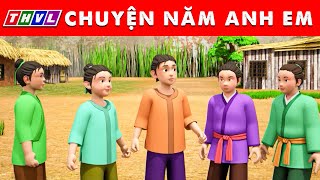 CHUYỆN NĂM ANH EM - Phim hoạt hình mới nhất - Truyện Cổ Tích 3D Việt Nam 2024 - Quà Tặng Cuộc Sống