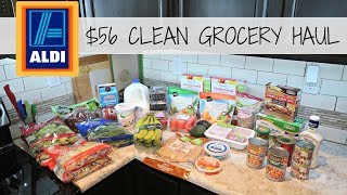 $56 ALDI Healthy Grocery Haul // Family of 4