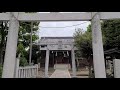 地元歴史さんぽ・松戸市31、『女躰神社』 北通公園の隣 横須賀部落の鎮守として崇敬、所在地・千葉県松戸市横須賀1 26 7